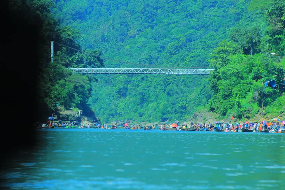 Beautiful places to visit in Bangladesh, Jaflong bridge