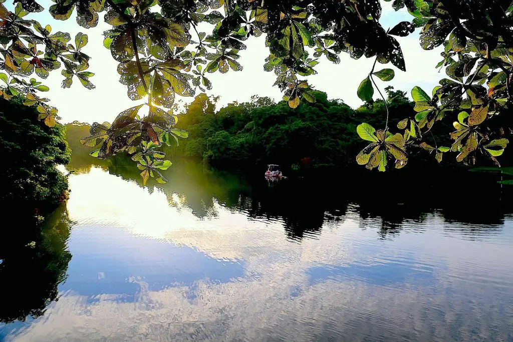 Beautiful Foys Lake in Chottogram, Bangladesh