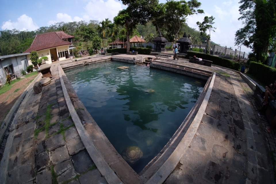 Candi Umbul Aka Umbul Temple in Mageland. A very best historical tourist attraction in Magelang.