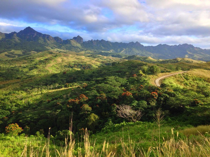 Discover Fijis Heart stunning Talanoa Treks. view from above of talanoa treks.