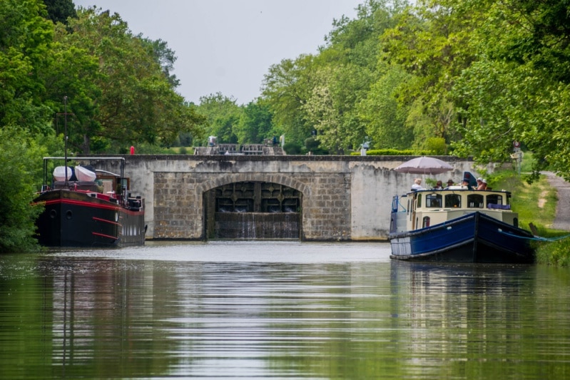 The Canal du Midi/Le canal du Midi