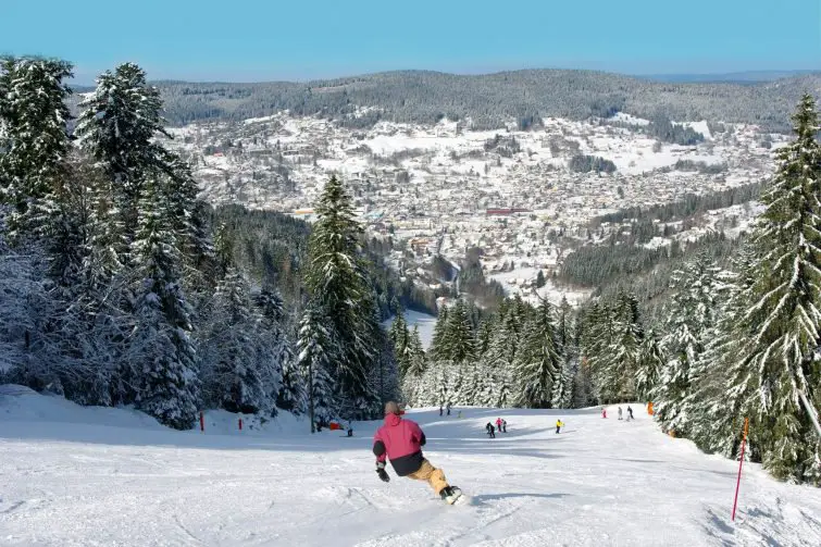top-rated 7 best ski resorts in the Vosges mountain