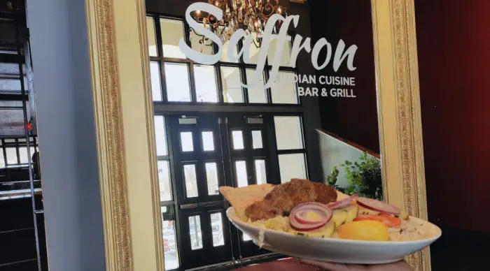 Saffron is a great Asian food place where you can satisfy your hunger.
