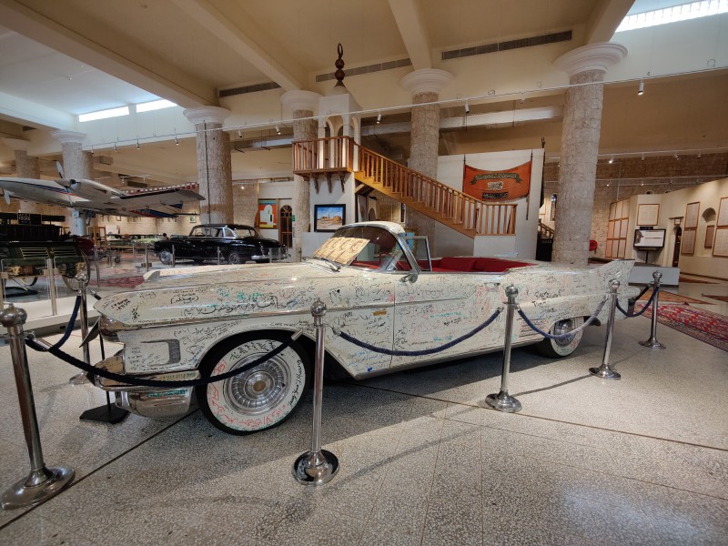 beautiful car in Sheikh Faisal Bin Qassim Al Thani Museum in Qatar