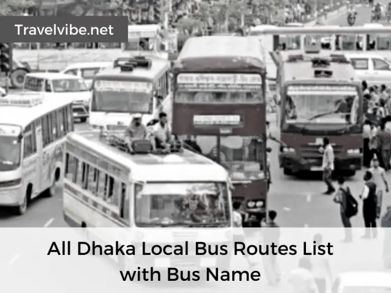 All Dhaka Local Bus Routes List and Local Bus Name List