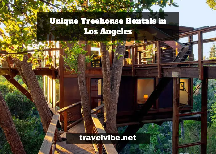 Unique Treehouse Rentals in Los Angeles & Southern California
