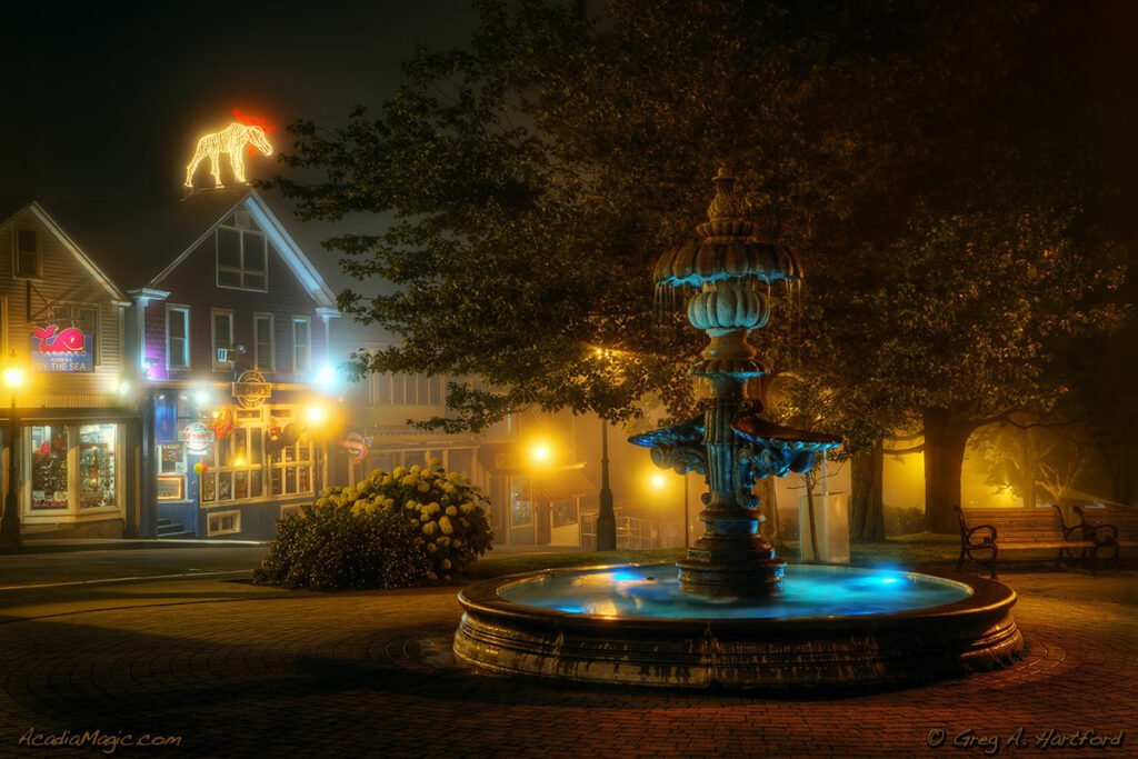 Agamont Park Bar Harbor ME - Ghost tour