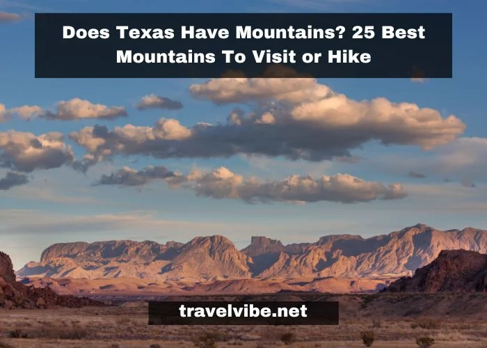 Does Texas Have Mountains