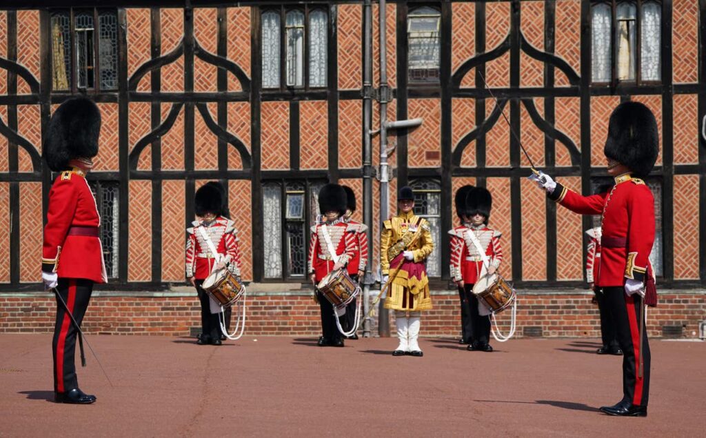 Changing The Guard Ceremony of Windsor