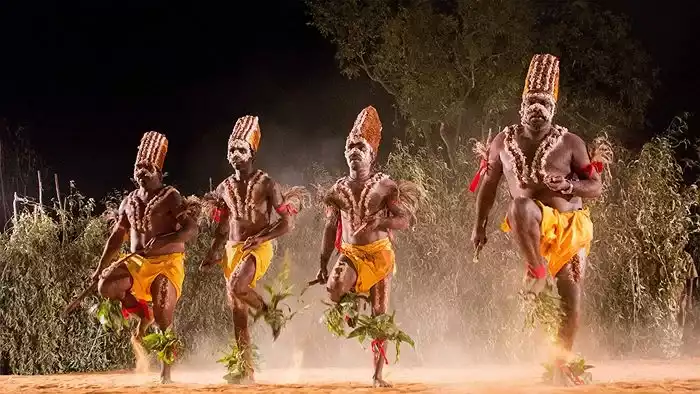 Indigenous traditional dancing